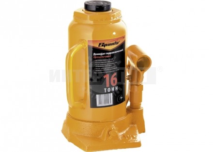 Домкрат гидравлический бутылочный, 16 т, h подъема 220-420 мм// SPARTA [2]  купить в Хабаровске
