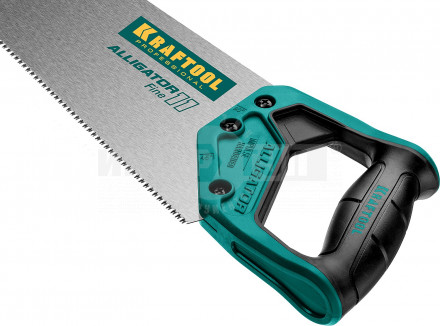 Ножовка для точного реза "Alligator 11" 400 мм 11 TPI 3D зуб KRAFTOOL [3]  купить в Хабаровске