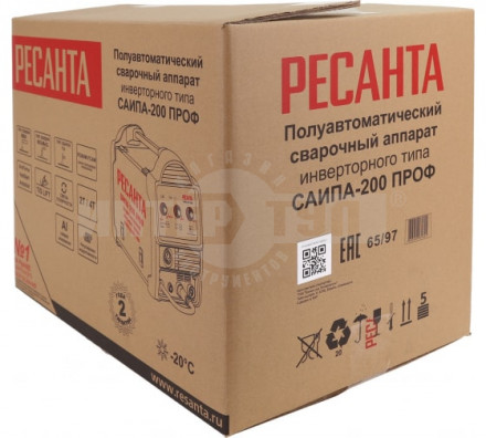 Сварочный полуавтомат САИПА-200ПРОФ (MIG/MAG) Ресанта [6]  купить в Хабаровске