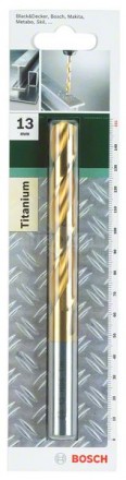 Свёрла по металлу HSS-TiN, DIN 338 5,0 x 52 x 86 mm [2]  купить в Хабаровске