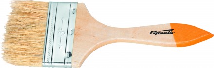 Кисть плоская Slimline 2,5 (63 мм), натуральная щетина, деревянная ручка// SPARTA [4]  купить в Хабаровске
