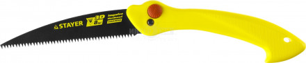 Ножовка складная походная (пила) STAYER МАХСut 160 мм, 8TPI, 3D японский зуб, пиление "на себя", бы [2]  купить в Хабаровске