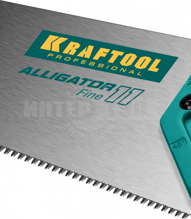 Ножовка для точного реза "Alligator 11" 500 мм 11 TPI 3D зуб KRAFTOOL [3]  купить в Хабаровске