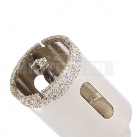 Сверло алмазное по керамограниту, 30 х 67 мм, 3-гранный хвостовик// MATRIX [3]  купить в Хабаровске