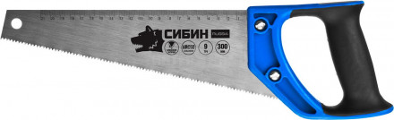 Ножовка по дереву компактная (пила) СИБИН ТУЛБОКС 300 мм, шаг 9 TPI (3 мм) [2]  купить в Хабаровске
