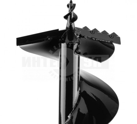 Шнек для грунта ER-300, диаметр 300мм, длина 800мм,соединение 20мм, съёмный нож// Denzel [4]  купить в Хабаровске