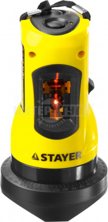 Построитель плоскостей STAYER "MASTER" "LASER-Max" лазерный самовыравнивающийся, точность +/-1 мм/м, [3]  купить в Хабаровске