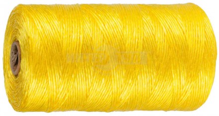 Шпагат STAYER многоцелевой полипропиленовый, желтый, 800текс, 110м купить в Хабаровске