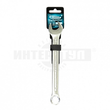 Ключ комбинированный 17 мм, CrV, холодный штамп // GROSS [4]  купить в Хабаровске