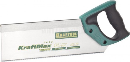 Ножовка KRAFTOOL "EXPERT" "KraftMax" для стусла, специальный закаленный зуб, 14 /15 TPI, 300мм купить в Хабаровске