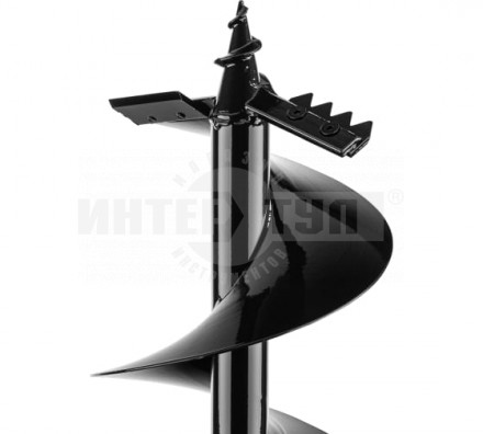 Шнек для грунта ER-150, диаметр 150мм, длина 800мм,соединение 20мм, съёмный нож// Denzel [2]  купить в Хабаровске