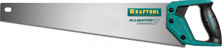 Ножовка универсальная "Alligator 7", 500 мм, 7 TPI 3D зуб, KRAFTOOL купить в Хабаровске