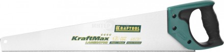 Ножовка KRAFTOOL "EXPERT" "KraftMax" LAMINATOR, специальный закаленный зуб, быстрый и точный рез, 1 купить в Хабаровске