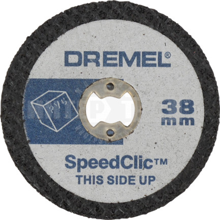 Круг отрезной Dremel SC476 Speed CLIC 38мм для пластмассы 5шт купить в Хабаровске