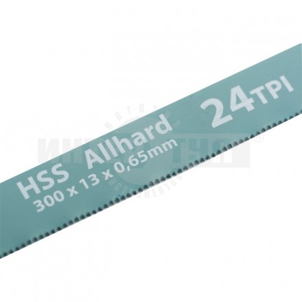 Полотна для ножовки по металлу, 300 мм, 24TPI, HSS, 2 шт.// GROSS [2]  купить в Хабаровске