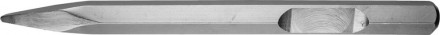 Зубило ЗУБР "ЭКСПЕРТ" пикообразное для отбойных молотков и бетоноломов, шестигранный хвостовик 28мм, купить в Хабаровске