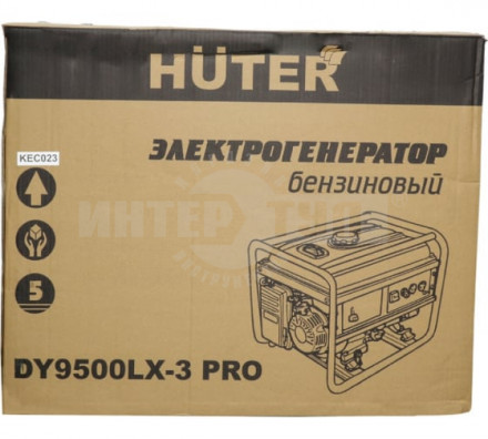 Электрогенератор DY9500LX-3 PRO-электростартер (380В/220В) Huter [15]  купить в Хабаровске