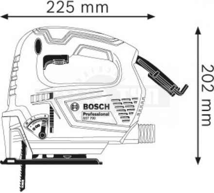 Лобзик Bosch GST 700 [5]  купить в Хабаровске