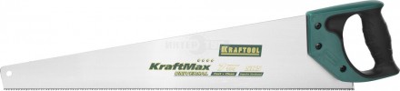 Ножовка KRAFTOOL "EXPERT" "SuperMax", универсальн быстрый и точный рез, универсальн средний закален купить в Хабаровске