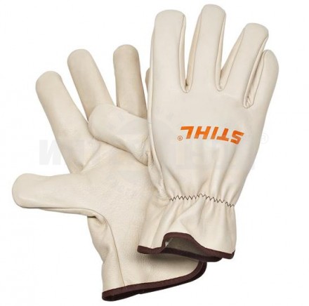 перчатки рабочие универсальные из воловьей кожи, размер XL купить в Хабаровске