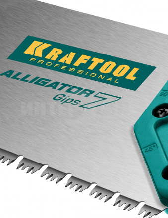 Ножовка для гипса "Alligator GIPS" 550 мм 7 TPI специальный зуб KRAFTOOL [4]  купить в Хабаровске