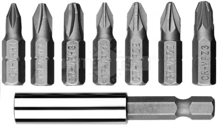 Набор ЗУБР: Биты "МХ-8", CR-V [3]  купить в Хабаровске