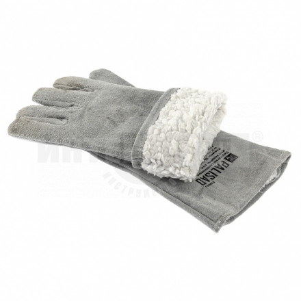 Перчатки спилковые с манжетой для садовых и строительных работ, утолщенные, размер XL// Palisad купить в Хабаровске