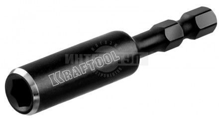 Адаптер KRAFTOOL "PRO" Impact Pro для бит, для ударных шуруповертов, хвостовик E 1/4", магнитный, 60 купить в Хабаровске