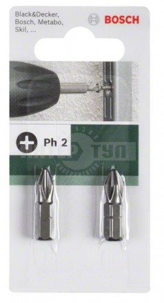 Бита Standard PH PH 2, 25 mm [2]  купить в Хабаровске