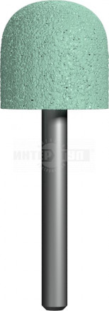 Шарошка абразивная ПРАКТИКА карбид кремния, закругленная 25х25 мм, хвост 6 мм, блистер ПРАКТИКА купить в Хабаровске