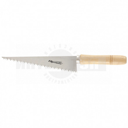 Ножовка по гипсокартону, 180 мм, деревянная рукоятка// SPARTA купить в Хабаровске