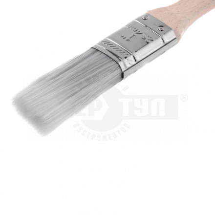 Кисть плоская Platinum 1, искусственная щетина, деревянная ручка / Matrix [2]  купить в Хабаровске