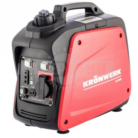 Генератор инверторный LK 900i 0,9 кВт 220В бак 2,1л ручной старт// KRONWERK купить в Хабаровске