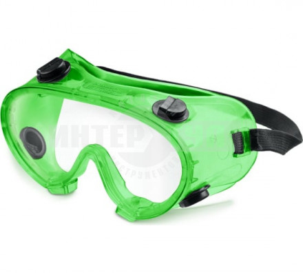 Защитные прозрачные очки ЗУБР МАСТЕР 5 закрытого типа с непрямой вентиляцией купить в Хабаровске