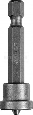 Бита ЗУБР "МАСТЕР" Phillips, с ограничителем, 50 мм, тип хвостовика E 1/4", Cr-V, 1 шт в слайде [2]  купить в Хабаровске