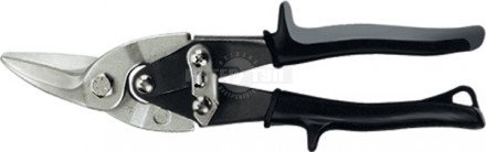 Ножницы по металлу PIRANHA,250мм,прямой и левый рез,сталь-СrMo,двухкомп.рук-ки// GROSS купить в Хабаровске