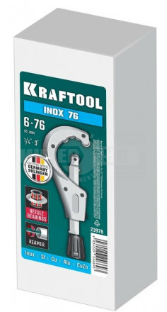 Труборез для нержавеющей стали KRAFTOOL INOX-76 (6-76 мм), на подшипниках [7]  купить в Хабаровске