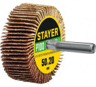 Круг шлифовальный STAYER лепестковый, на шпильке, P100, 50х20 мм в Хабаровскe