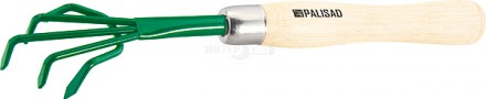 Рыхлитель 5-зубый, металлический, деревянная рукоятка, 330 мм// PALISAD [3]  купить в Хабаровске