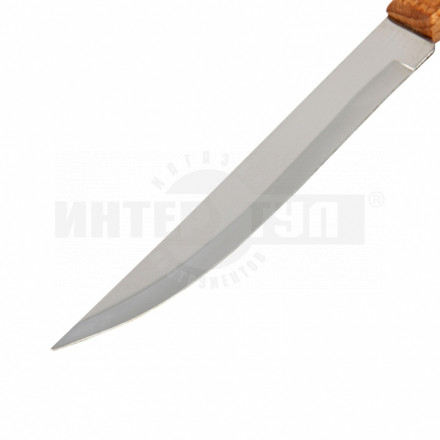 Нож универсальный малый 210 мм, лезвие 115 мм, деревянная рукоятка// Hausman [2]  купить в Хабаровске