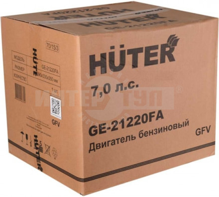 АКЦИЯ! Двигатель бензиновый GE-21220FА HUTER [4]  купить в Хабаровске