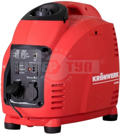 Генератор инверторный LK 1800i 1,8 кВт 220В бак 3,6 л ручной старт// KRONWERK купить в Хабаровске