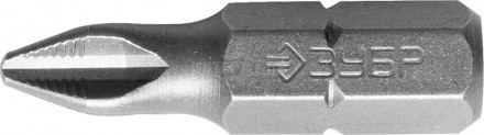 Биты ЗУБР "МАСТЕР" кованые, хромомолибденовая сталь, тип хвостовика C 1/4", PH2, 25мм, 10шт купить в Хабаровске