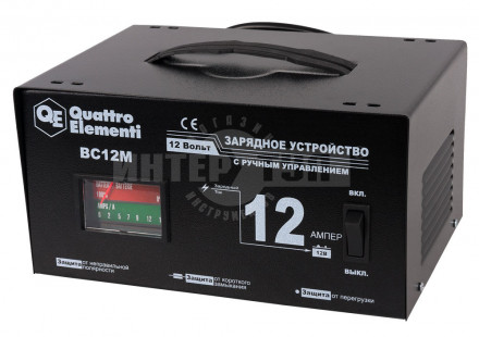 Зарядное устройство QUATTRO ELEMENTI BC12M [4]  купить в Хабаровске