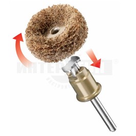 DREMEL® EZ SpeedClic: эластичные абразивные полировальные насадки для окончательной отделки, зерно 1 [3]  купить в Хабаровске