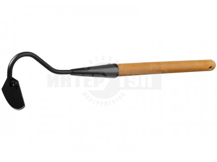 GRINDA PROLine. Мотыжка радиусная, с тулейкой, с деревянной ручкой 65х115х580мм купить в Хабаровске