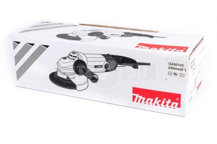 Шлифмашина угловая MAKITA GA 9010 C (2000 Вт, 230мм, пл.пуск, 3,5кг, коробка) MAKITA [6]  купить в Хабаровске