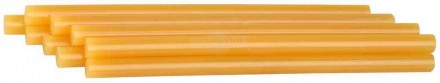Стержни STAYER для клеевого пистолета, цвет желтый по бумаге и дереву, 11х200мм, 40шт купить в Хабаровске