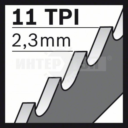 Пильное полотно M 1142 H для универсальной пилы Bosch PFZ 500 E Top for Wood [3]  купить в Хабаровске