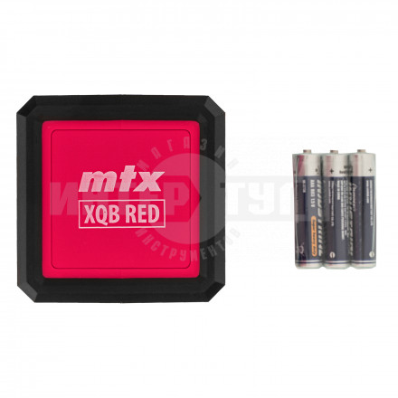 Лазерный уровень XQB RED Basic SET, 10 м, красный луч, батарейки, резьба 1/4"// MTX [2]  купить в Хабаровске